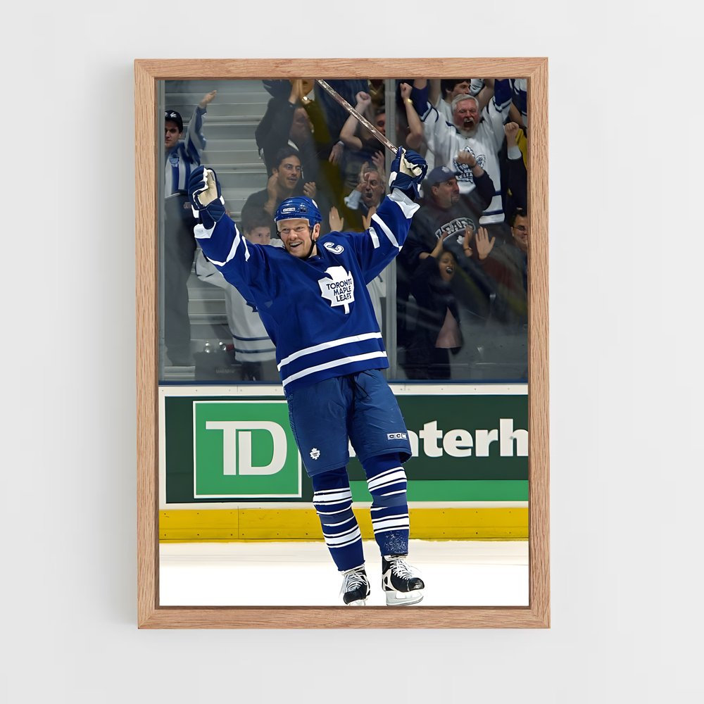 Poster Mats sundin – affiche Hockey sur glace (vue 4)